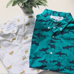 ❗️2 for $12❗️Boy’s Short Sleeve Button Down Shirts